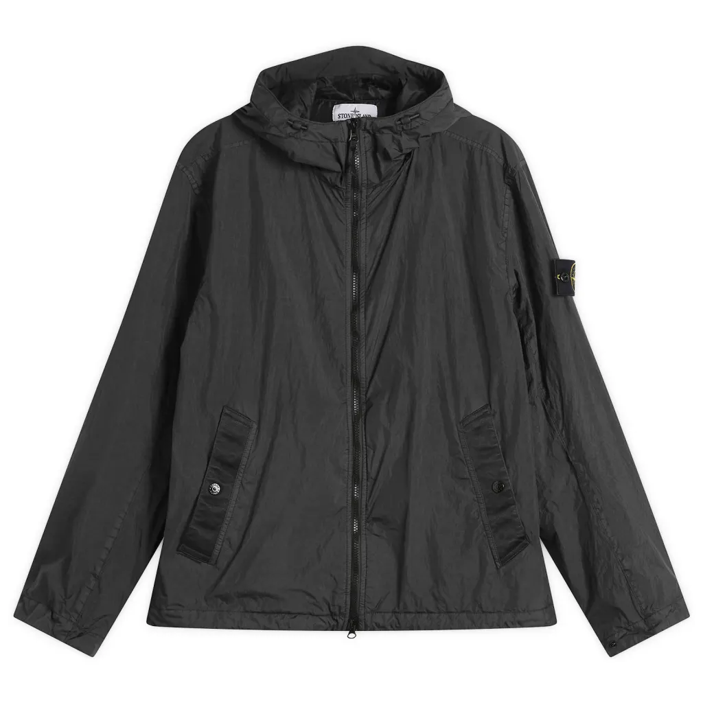 Stone Island Crinkle Reps Hooded Jacket