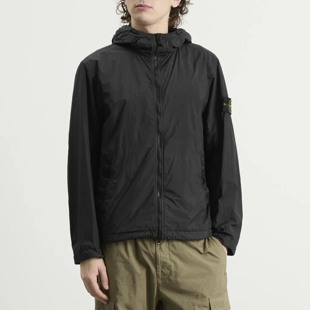 Stone Island Crinkle Reps Hooded Jacket